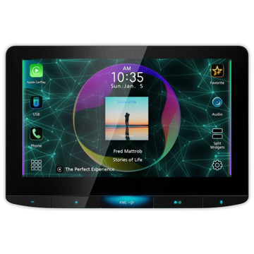 Pantalla para auto JVC KWZ1000 10.1'' Táctil flotante Bt usb - Audioshop México lo mejor en Car Audio en México -  JVC